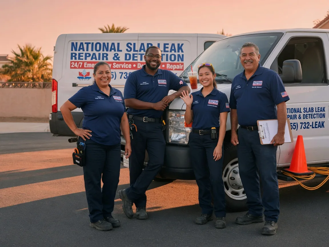 Slab Leak Detection company in Canyon Dam, CA